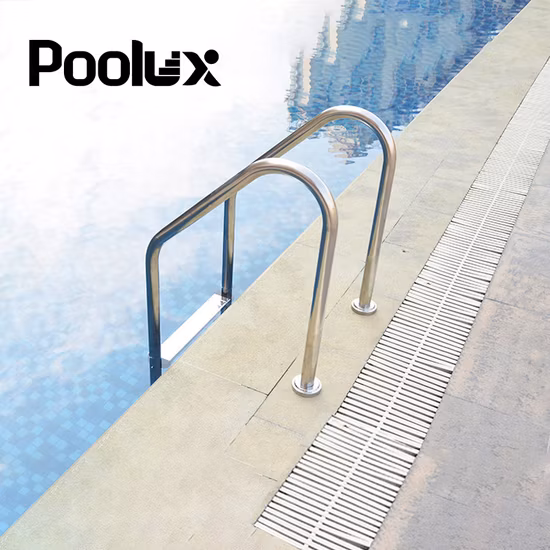 Corrimano di sicurezza per piscina all'aperto a prezzo di fabbrica di alta qualità e scala per piscina SPA in materiale di acciaio inossidabile