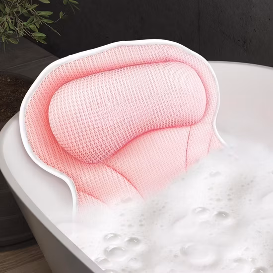 Cuscino da bagno SPA con vasca a cuneo in rete 3D impermeabile Pw09