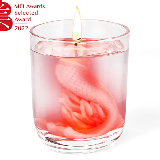 Candela profumata per personalizzazione di base, cera di soia da 7,07 once / Candela aromatica in vetro che brucia per 40 ore / Candela profumata per la casa per donne, SPA, Yoga, compleanno