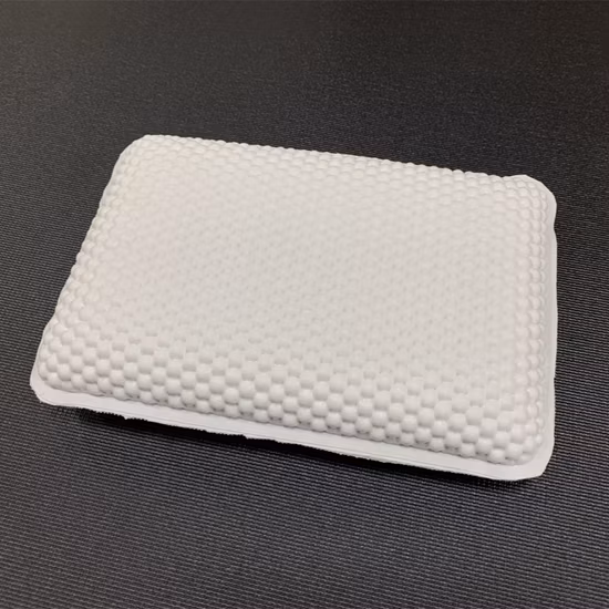 Cuscino per vasca da bagno SPA in rete 3D con ventose, supporto per collo e schiena, cuscino per poggiatesta per vasca