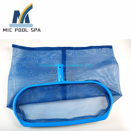 Convenienti accessori per la pulizia della piscina, pratico skimmer per foglie con borsa profonda